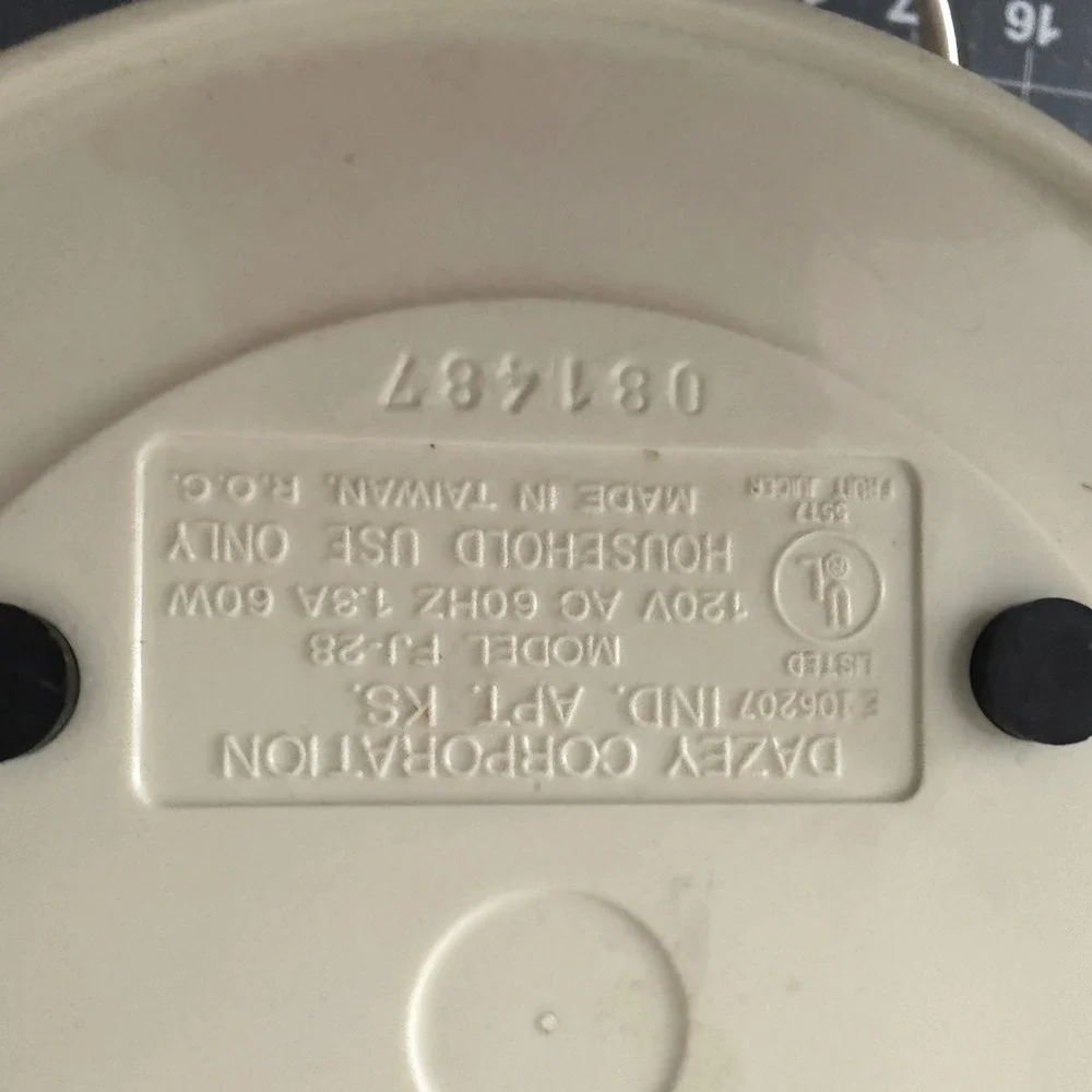 Dazey vintage electric